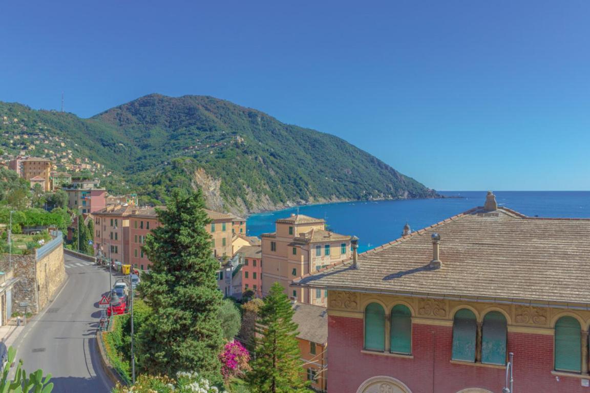 Casa Carlotta Tranquillita Con Vista Mare Apartment Camogli Bagian luar foto